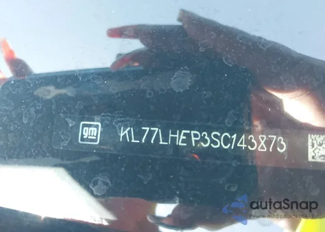 2025 Chevrolet Trax Fwd Lt z USA, uszkodzony, nr VIN KL77LHEP3SC143873